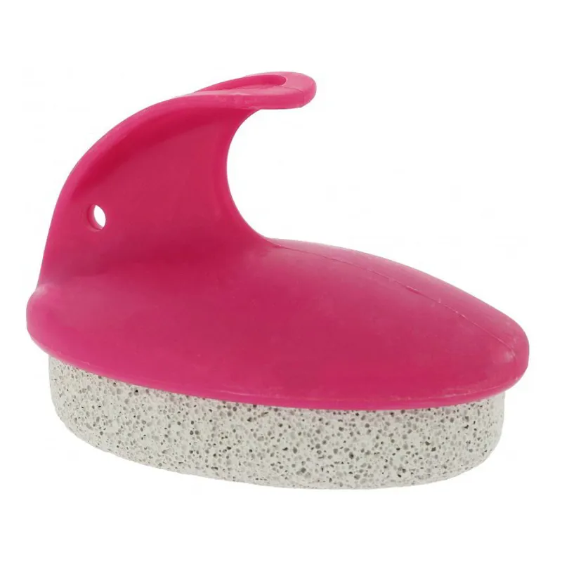 Hippo-Tonic Pumice Stone with Handle - Fuchsia