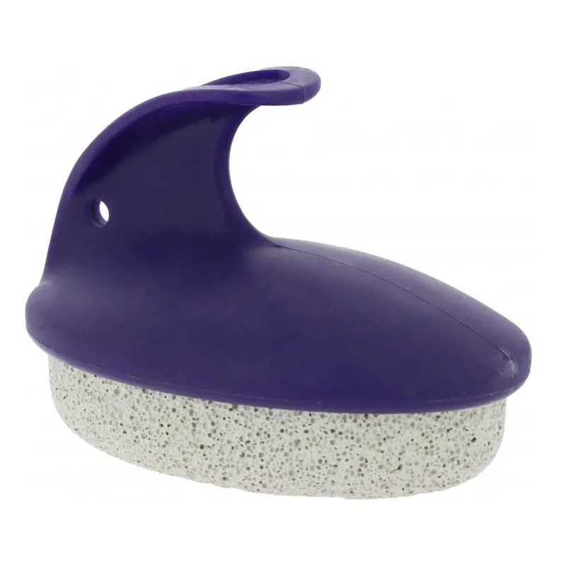 Hippo-Tonic Pumice Stone with Handle - Purple