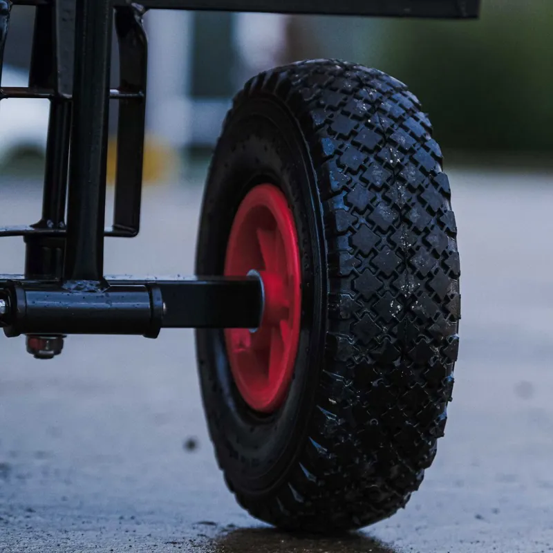 Hippo-Tonic 4-Wheel Saddle Cart - Red-3