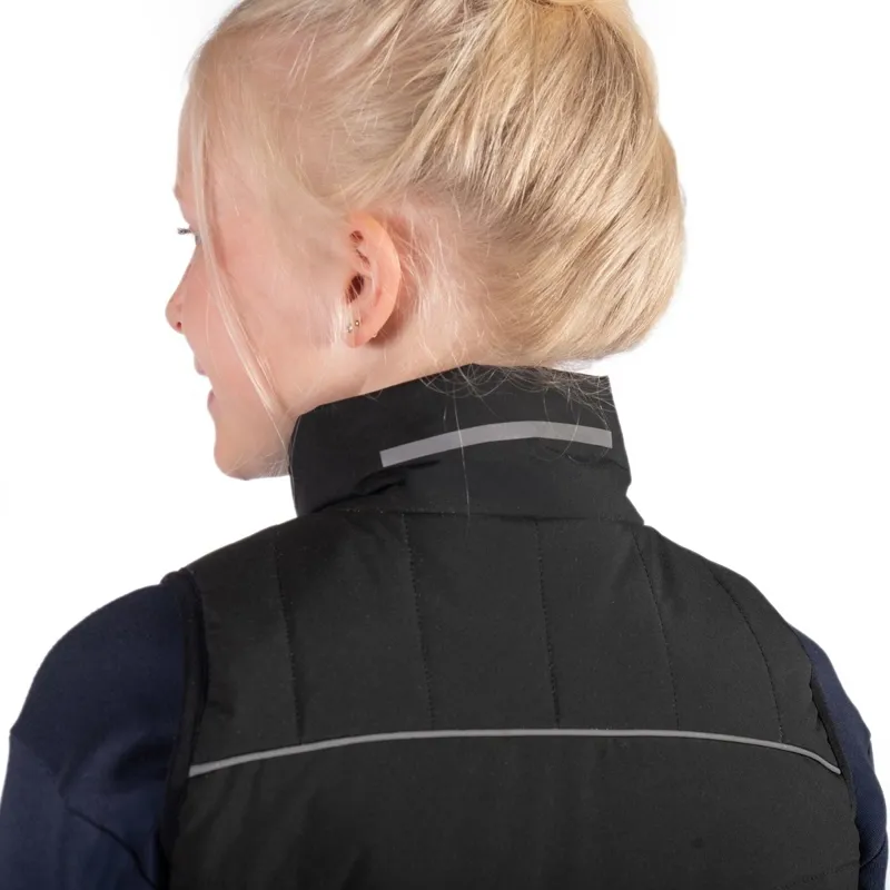 HKM Cuddle Junior Heated Vest - Black-5