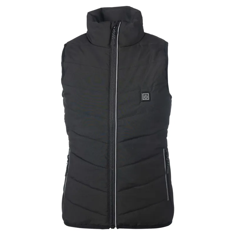 HKM Cuddle Junior Heated Vest - Black-1
