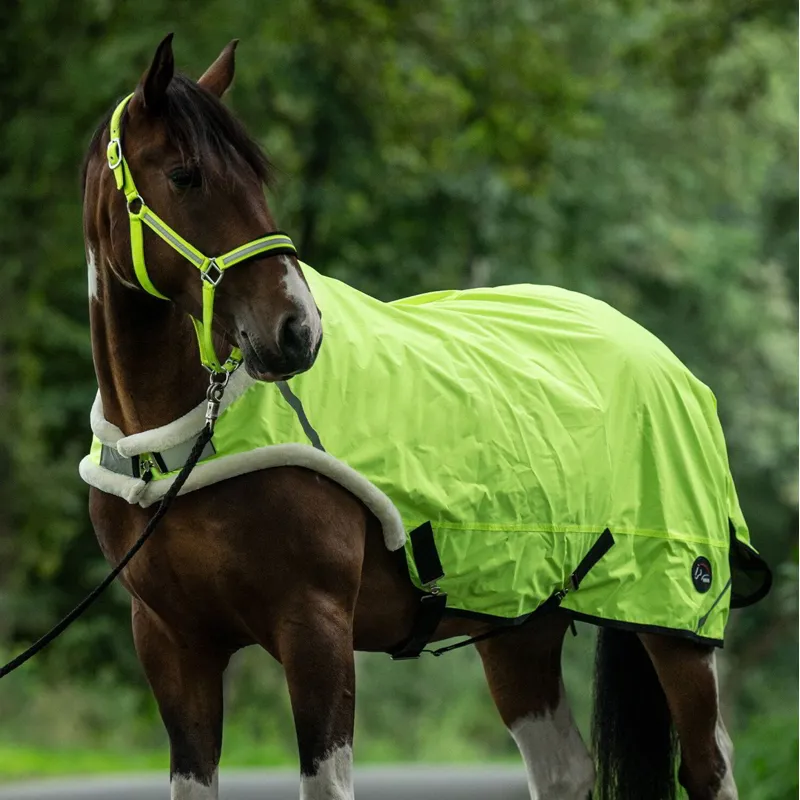 HKM Reflective Waterproof Walker Sheet - Neon Yellow