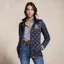 Holland Cooper Diamond Quilt Classic Women's Jacket - Ink Navy
