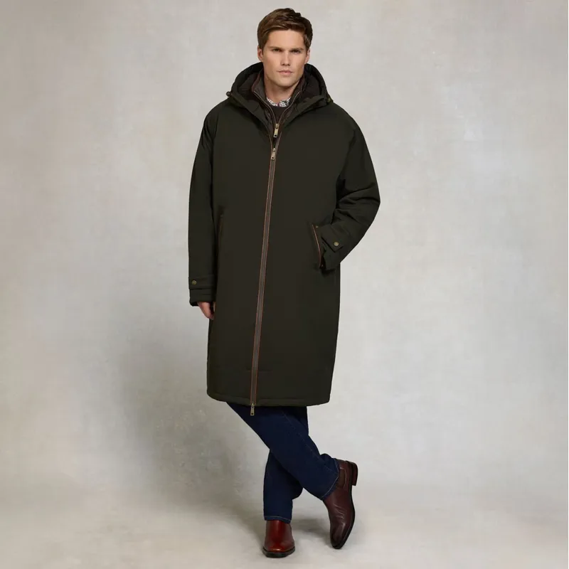 Holland Cooper One-Size Men's Waterproof Coat - Khaki