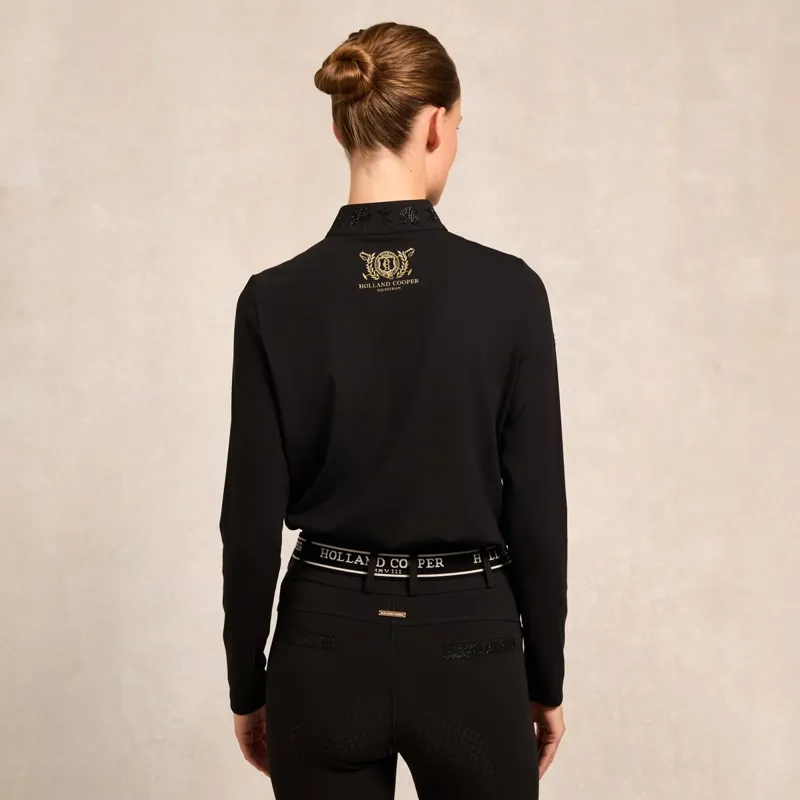 Holland Cooper Crystal Women's Base Layer - Black-2