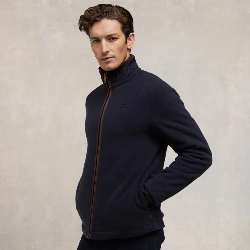 Holland Cooper Country Fleece Men's Jacket - Ink Navy