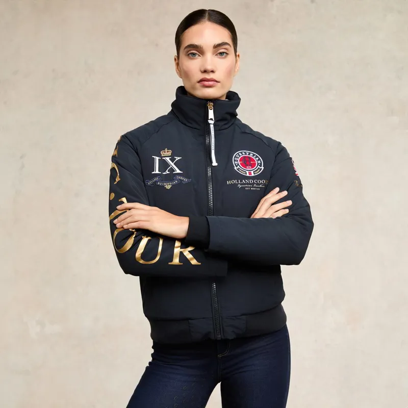 Holland Cooper Team HC Womens Jacket - Navy