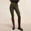 Holland Cooper Contour Womens Pants - Dark Olive