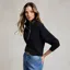 Holland Cooper Windsor Women's Quarter Zip Sweatshirt - Black