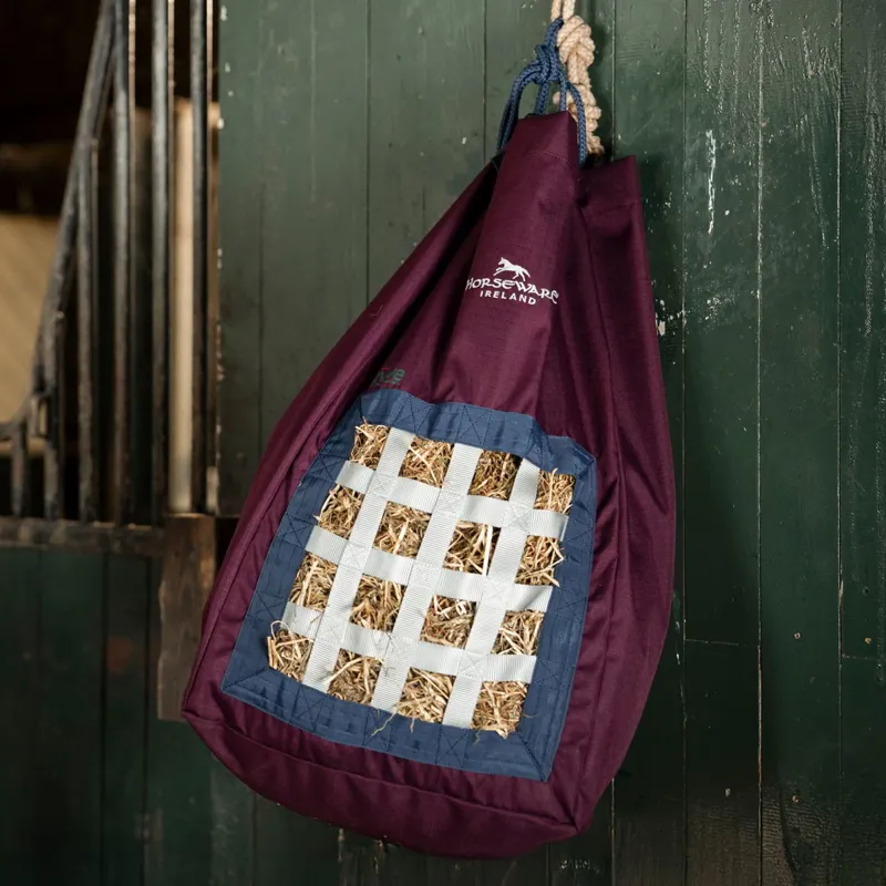 Horseware Revive Hay Bag - Fig/Navy/Silver