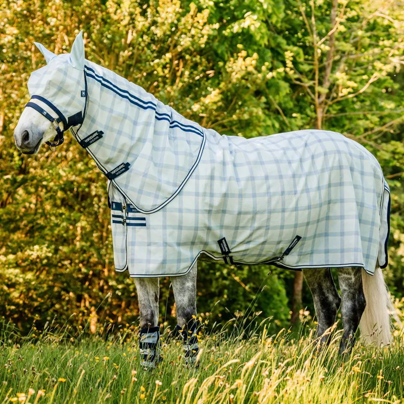 Horseware Newmarket Pony Plus Detachable Neck Fly Sheet - Witney Navy