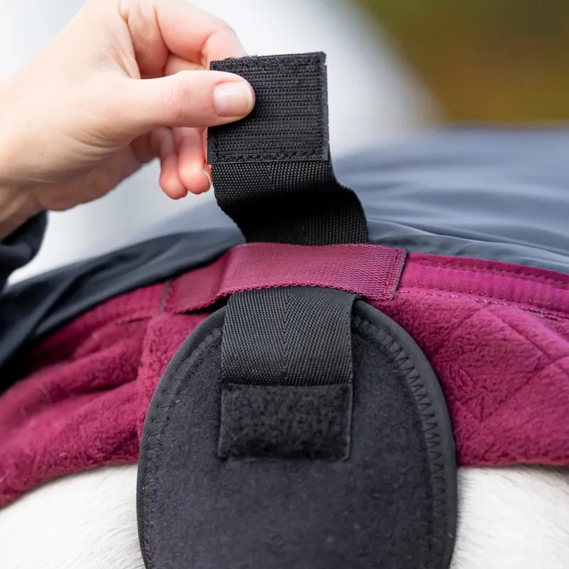 Horseware Signature Travel Series Sheet - Burgundy-2