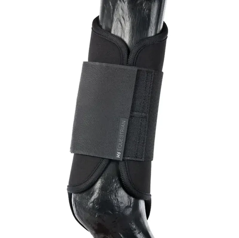 Hy Equestrian Brushing Boots - Black