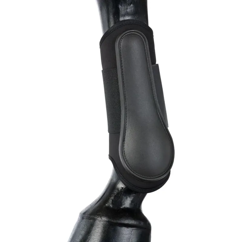 Hy Equestrian Brushing Boots - Black-1