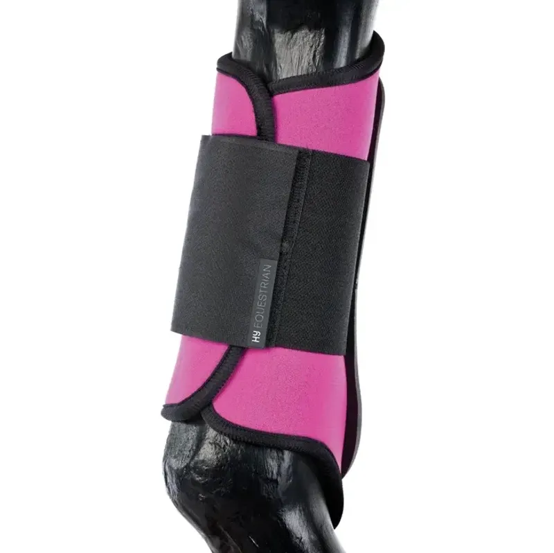 Hy Equestrian Splint Boots - Pink