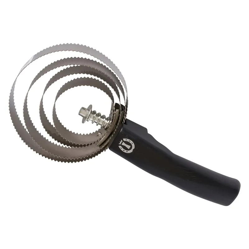 Imperial Riding Western Metal Curry Comb - Black