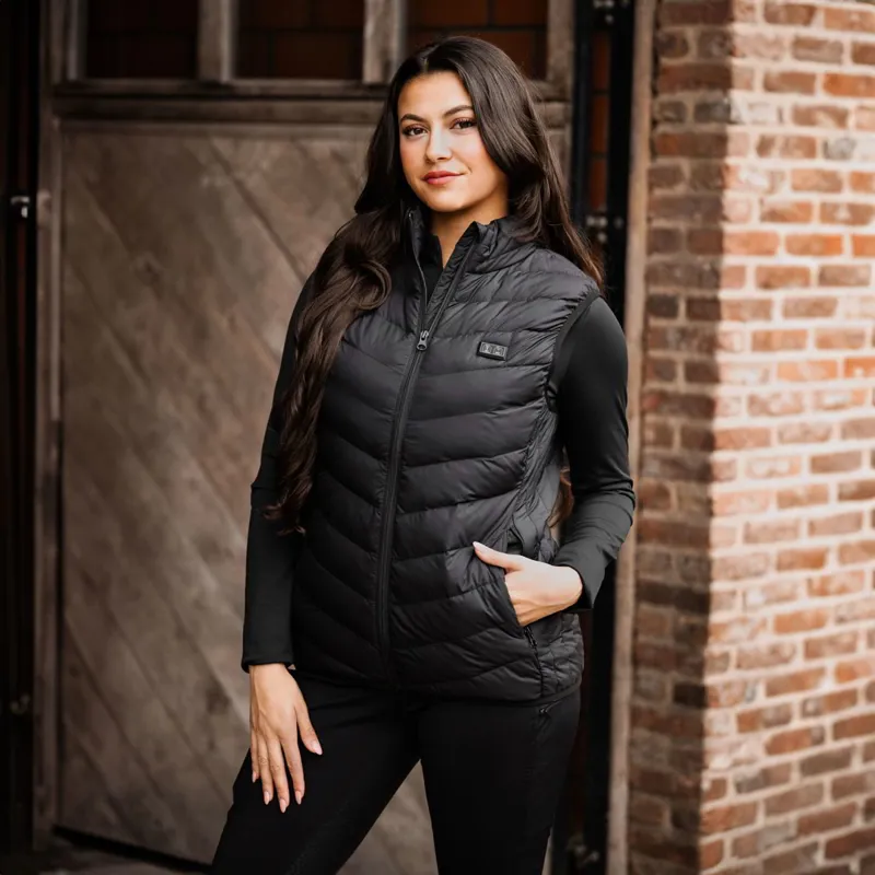 Imperial Riding Heated Women's Vest - Black