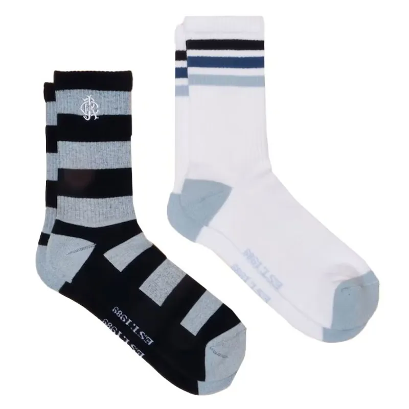 Joules Volley Men's Socks 2 Pack - Blue