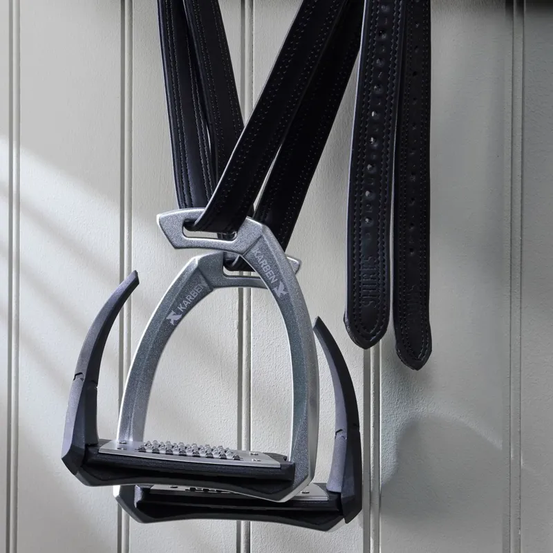 Karben Ultra Grip FX Stirrups - Black-4