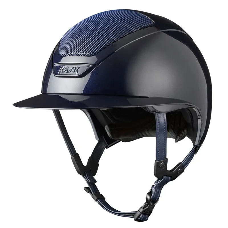 KASK Star Lady Pure Shine Riding Helmet - Atlantic Blue