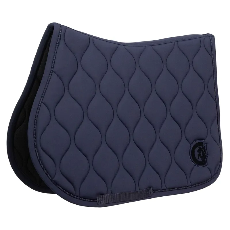 Kentucky 3D Logo Wave Jump Saddle Pad - Navy