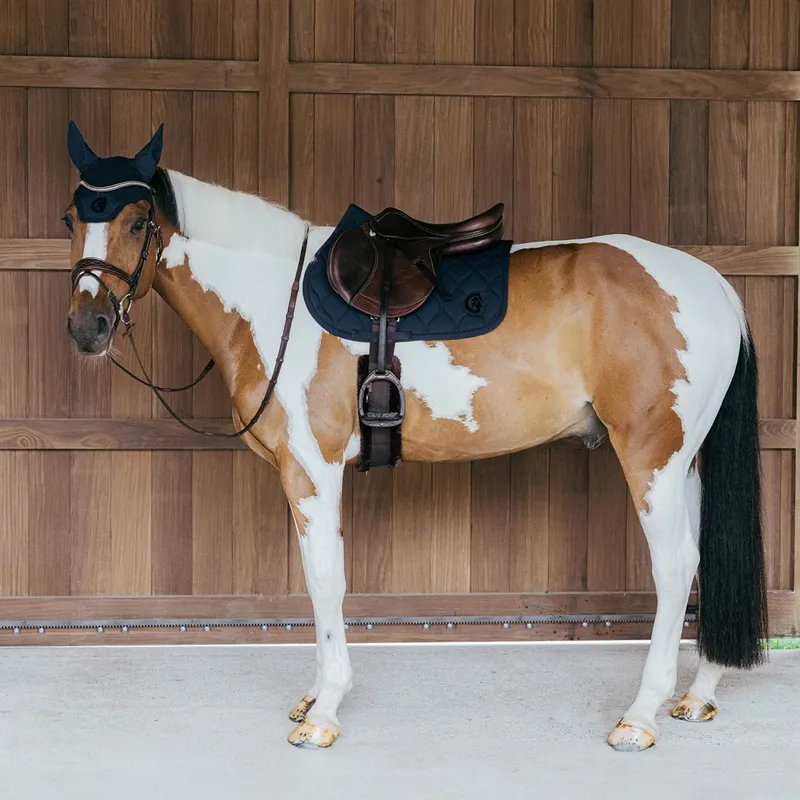 Kentucky 3D Logo Wave Jump Saddle Pad - Pine Green-2