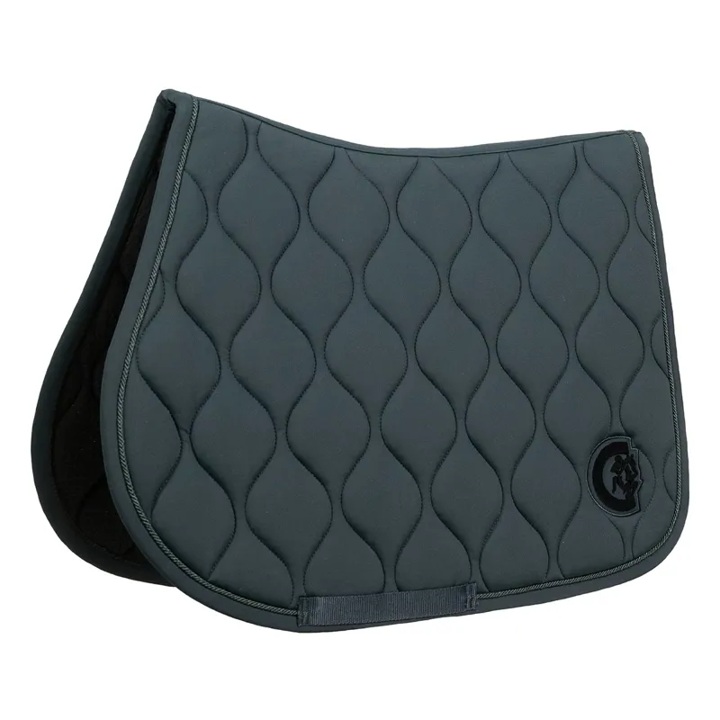 Kentucky 3D Logo Wave Jump Saddle Pad - Pine Green