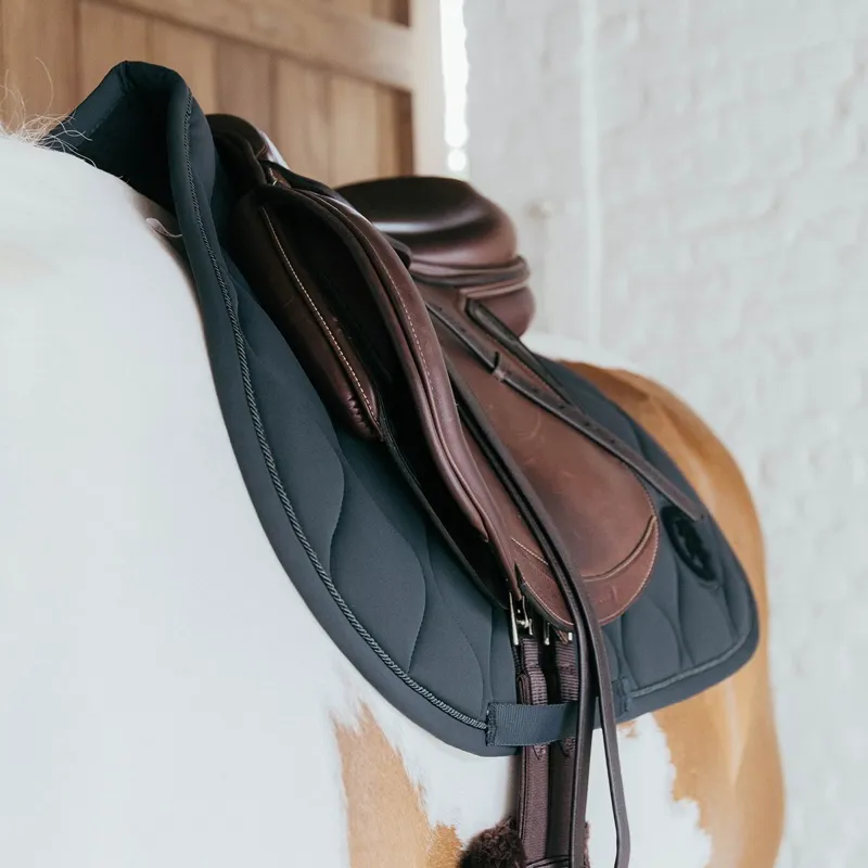Kentucky 3D Logo Wave Jump Saddle Pad - Pine Green-4