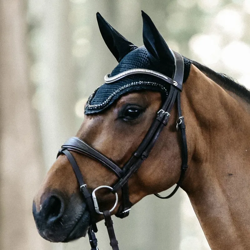 Kentucky Long Stone and Pearl Soundless Fly Bonnet - Black-1