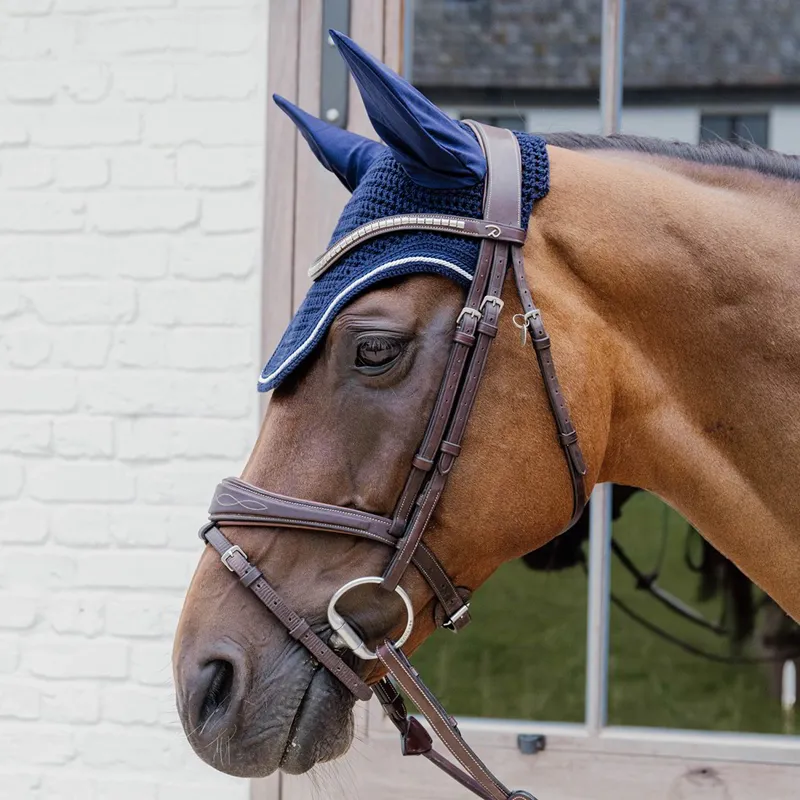 Kentucky Wellington Diamond Rope Fly Bonnet Navy-2
