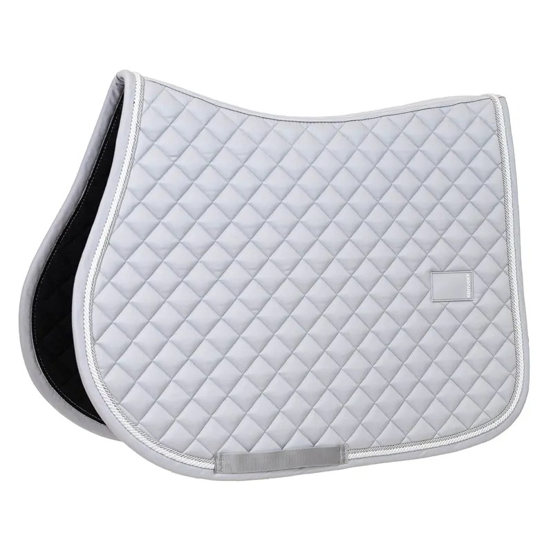 Kentucky Horsewear Diamond Rope Jump Saddle Pad - Grey