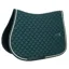 Kentucky Horsewear Diamond Rope Jump Saddle Pad - Pine Green