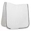 Kentucky Metal Chain Dressage Saddle Pad - White