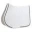 Kentucky Metal Chain Jump Saddle Pad - White