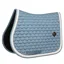 Kentucky Plaited Cord Jumping Saddle Pad - Light Blue