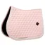Kentucky Plaited Cord Jumping Saddle Pad - Light Rose