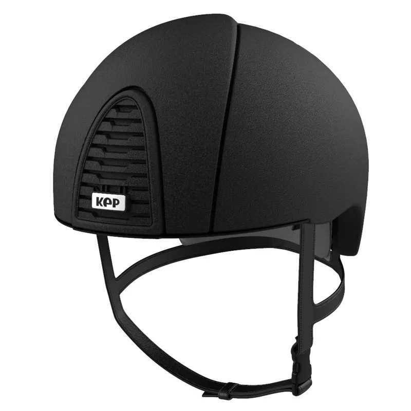 KEP Cromo 2.0 Jockey Matt Riding Helmet - Black