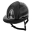 KEP Cromo 2.0 Polo Shine/Galaxy Fabric Riding Helmet - Black/Silver