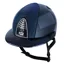 KEP Cromo 2.0 Polo Shine/Galaxy Fabric Riding Helmet - Blue/Silver