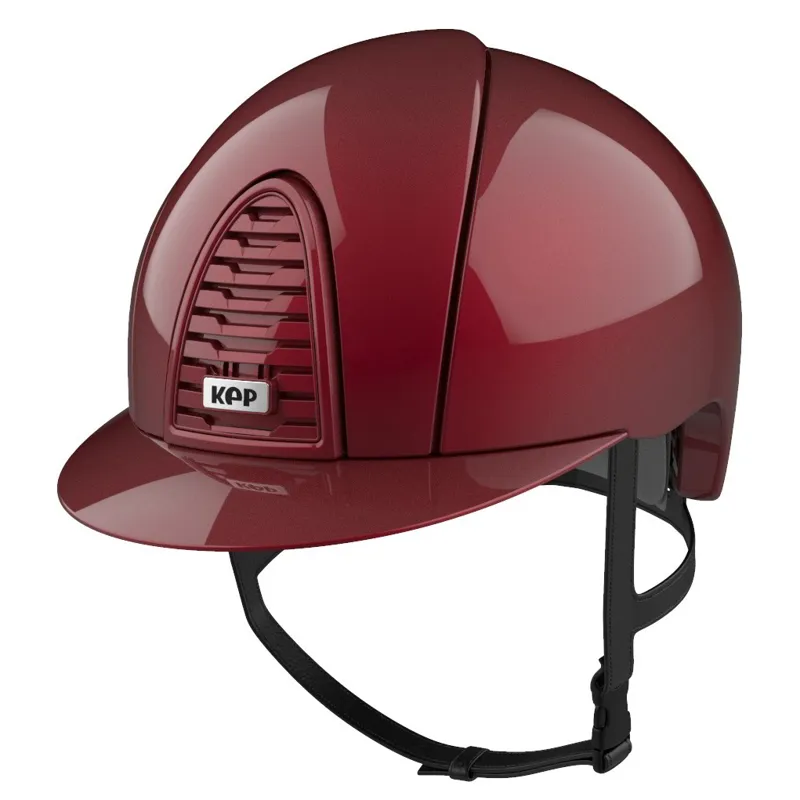 KEP Cromo 2.0 Standard Metal Riding Helmet - Bordeaux