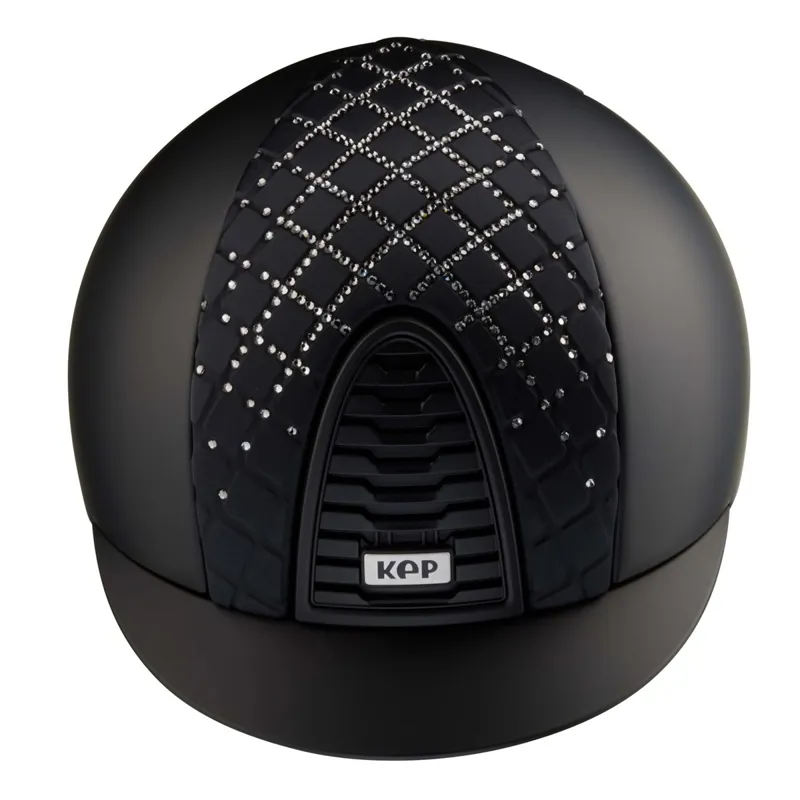 KEP Cromo 2.0 Textile/Milano Satin Street Riding Helmet - Black-1