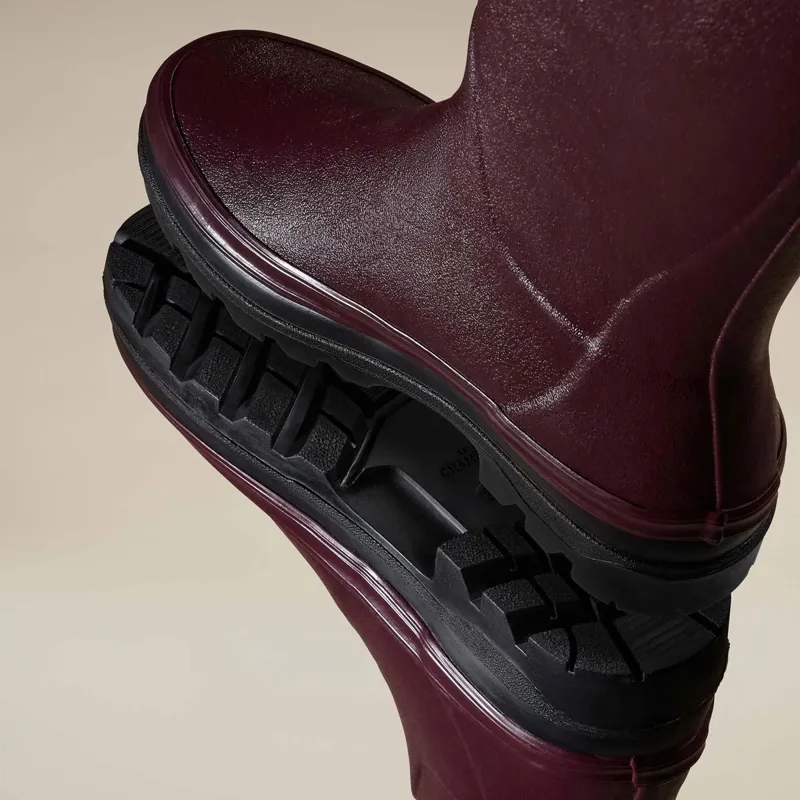Le Chameau Giverny Ladies Rubber Boots - Cherry-3