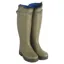 Le Chameau Chasseur Zip Womens Neoprene Wellington Boots - Vert Vierzon