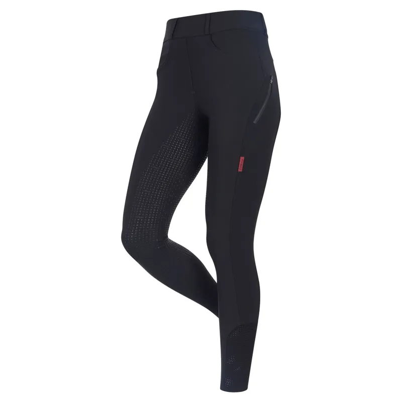 LeMieux Amy Full Grip Womens Bregging Riding Tights - Black