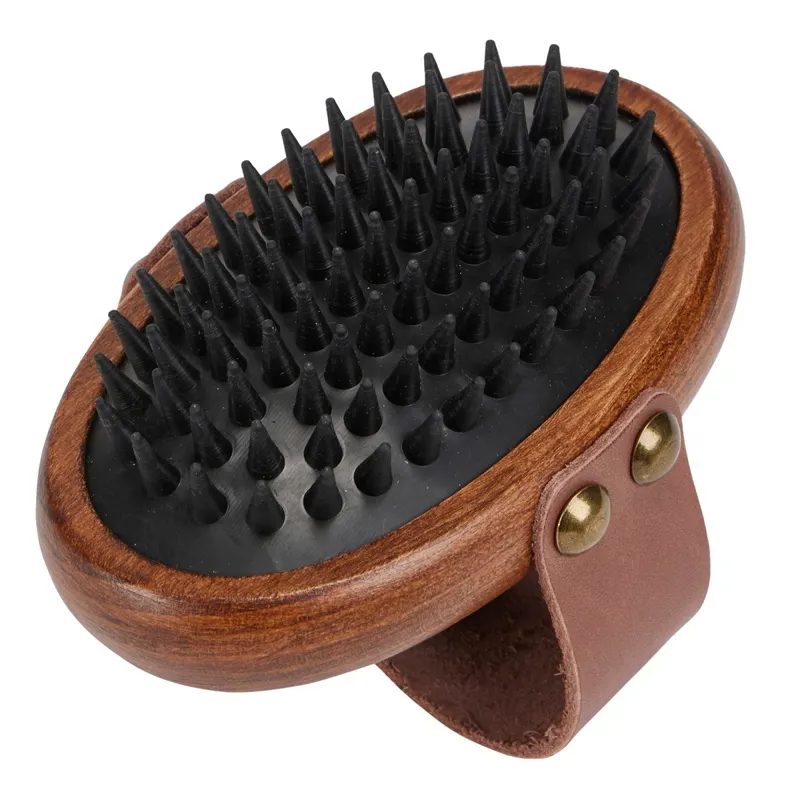 LeMieux Artisan Massage Brush - Brown