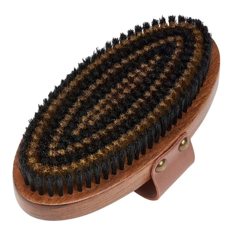 LeMieux Artisan Mixed Bristle Body Brush - Brown