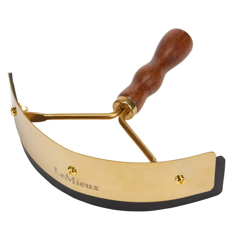 LeMieux Artisan Sweat Scraper - Brown