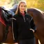 LeMieux Avery Women's 1/4 Zip Teddy Fleece - Black