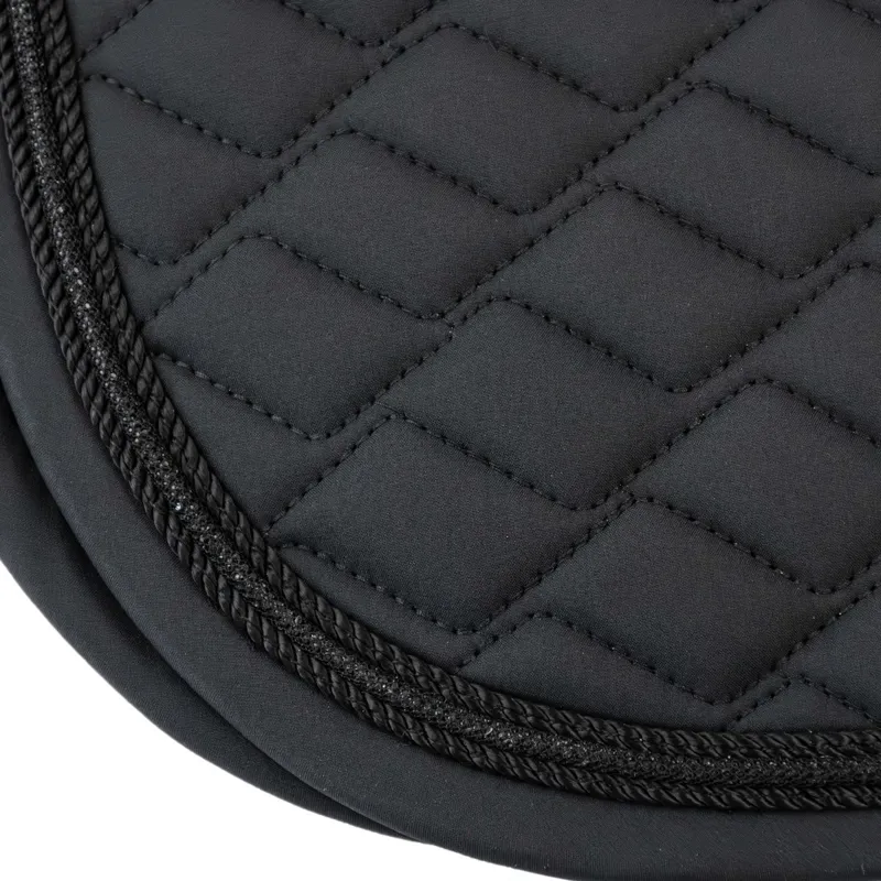 LeMieux Brilliance Dressage Saddle Pad - Black-2