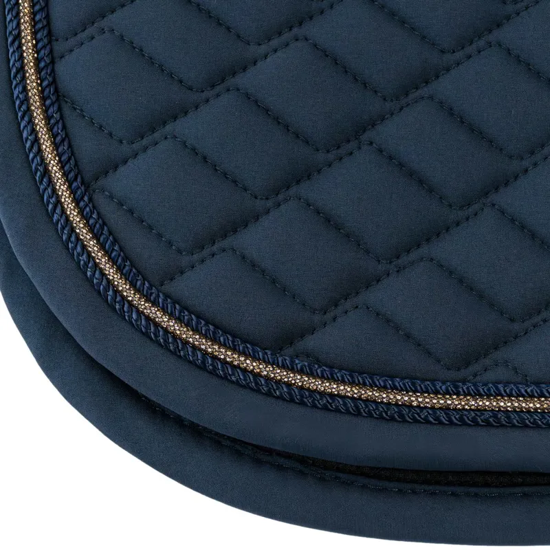 LeMieux Brilliance Close Contact Saddle Pad - Navy-7